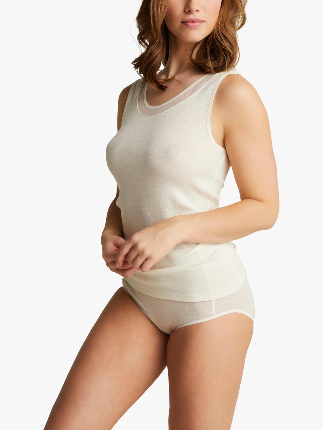 Жилет Juliana Thermal из мериносовой шерсти Femilet, слоновая кость 
Жилет Juliana Thermal из мериносовой шерсти Femilet, слоновая кость