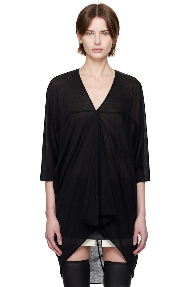 Блузка Hollywood kite Rick Owens, черный 
Блузка Hollywood kite Rick Owens, черный