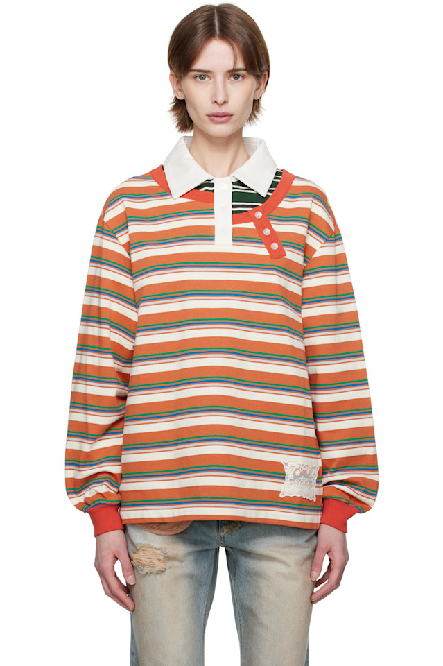 Пике поло с длинным рукавом вставка Andersson Bell, мультиколор
Пике поло с длинным рукавом вставка Andersson Bell, мультиколор