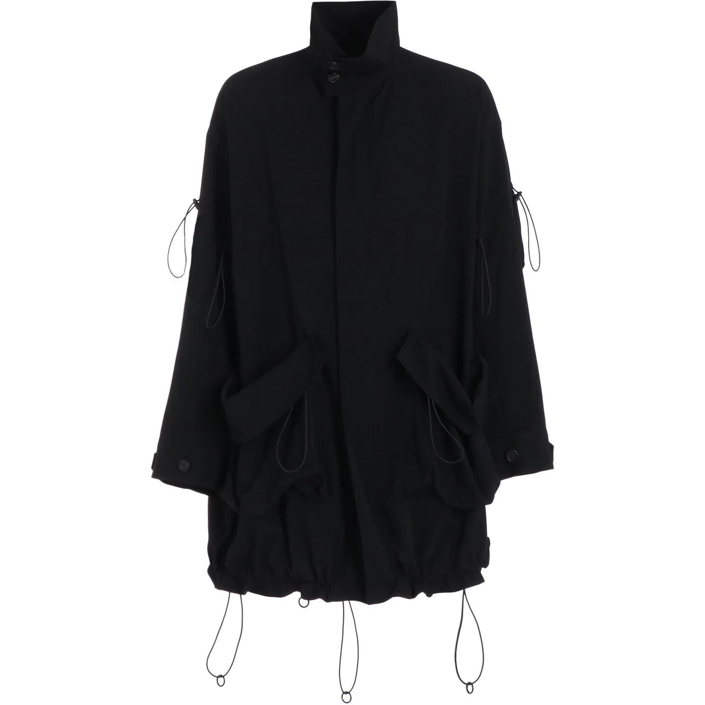 Пальто r-string Yohji Yamamoto, черный
Пальто r-string Yohji Yamamoto, черный