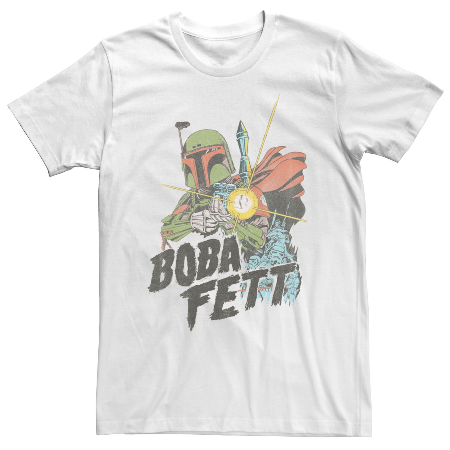 Мужская футболка с бластером «Звездные войны Боба Фетт» Licensed Character
Мужская футболка с бластером «Звездные войны Боба Фетт» Licensed Character