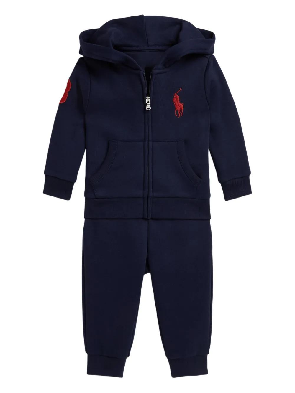 Спортивный костюм с капюшоном Polo Ralph Lauren Kids, синий
Спортивный костюм с капюшоном Polo Ralph Lauren Kids, синий