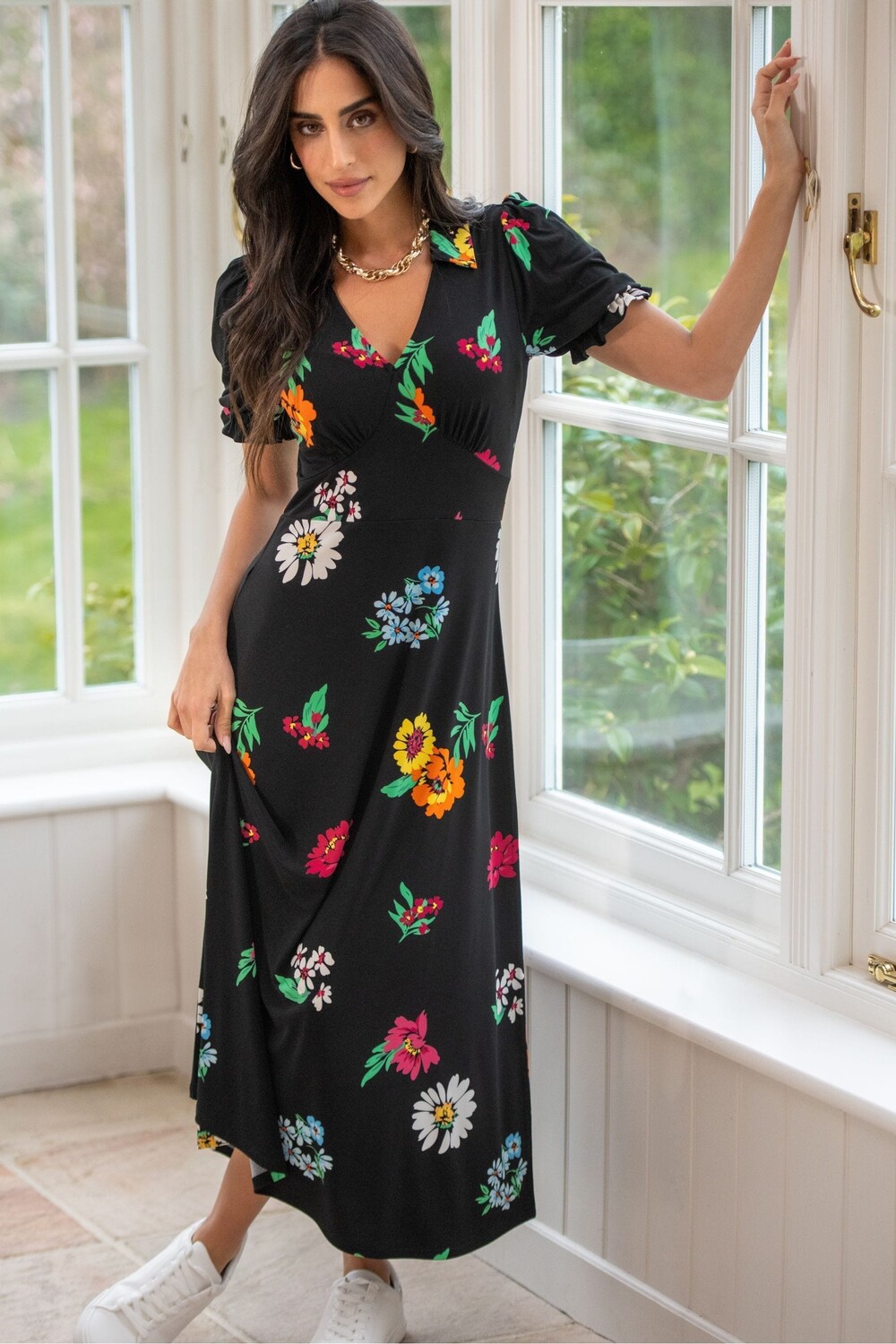 Платье мидакси Delphi приталенного кроя V-образным вырезом и стрейч Pour Moi, черный
Платье мидакси Delphi приталенного кроя V-образным вырезом и стрейч Pour Moi, черный