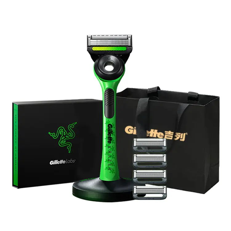 Набор ножей Razer Aurora Razers 1 держатель и 4 сменных лезвия Gillette
Набор ножей Razer Aurora Razers 1 держатель и 4 сменных лезвия Gillette