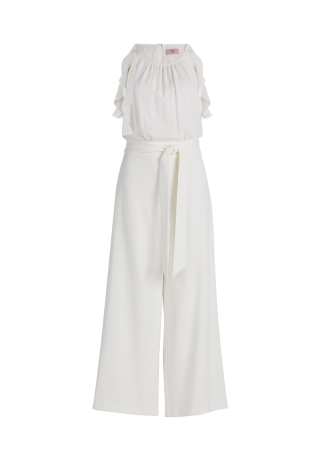 Комбинезон с воланом Vera Mont, белый
Комбинезон с воланом Vera Mont, белый