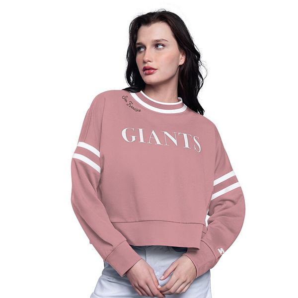 Женский розовый свитшот cropped San Francisco Giants Power Play Starter
Женский розовый свитшот cropped San Francisco Giants Power Play Starter