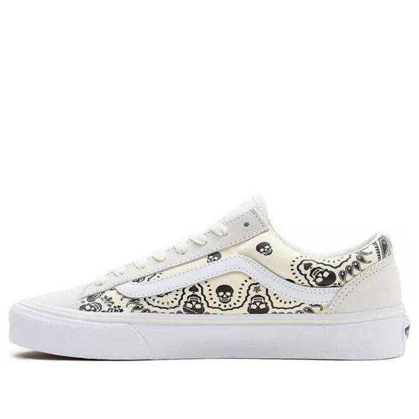 Кроссовки style 36 'bandana' Vans, белый 
Кроссовки style 36 'bandana' Vans, белый