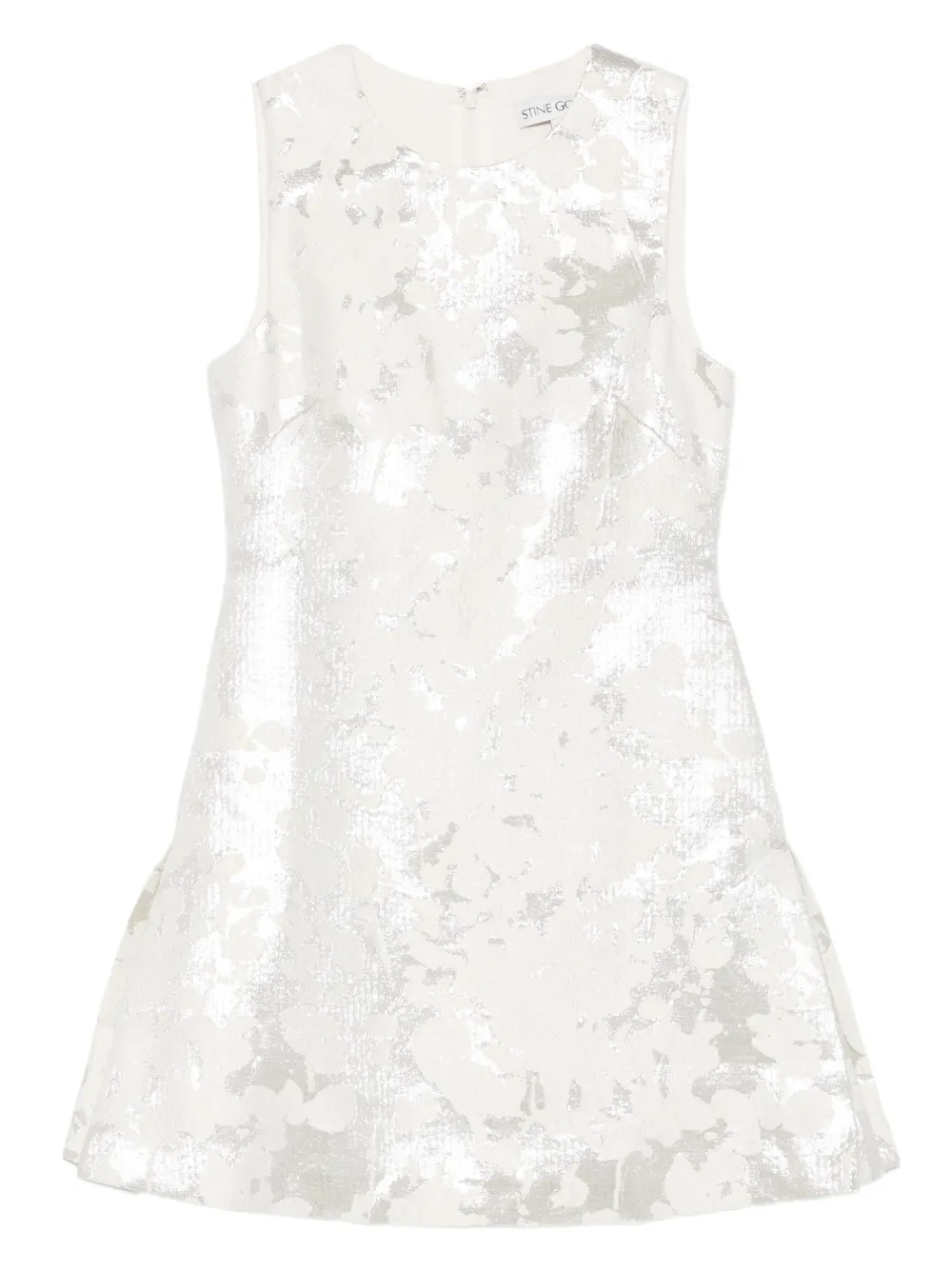 Жаккардовое мини-платье без рукавов Stine Goya, серебристый
Жаккардовое мини-платье без рукавов Stine Goya, серебристый
