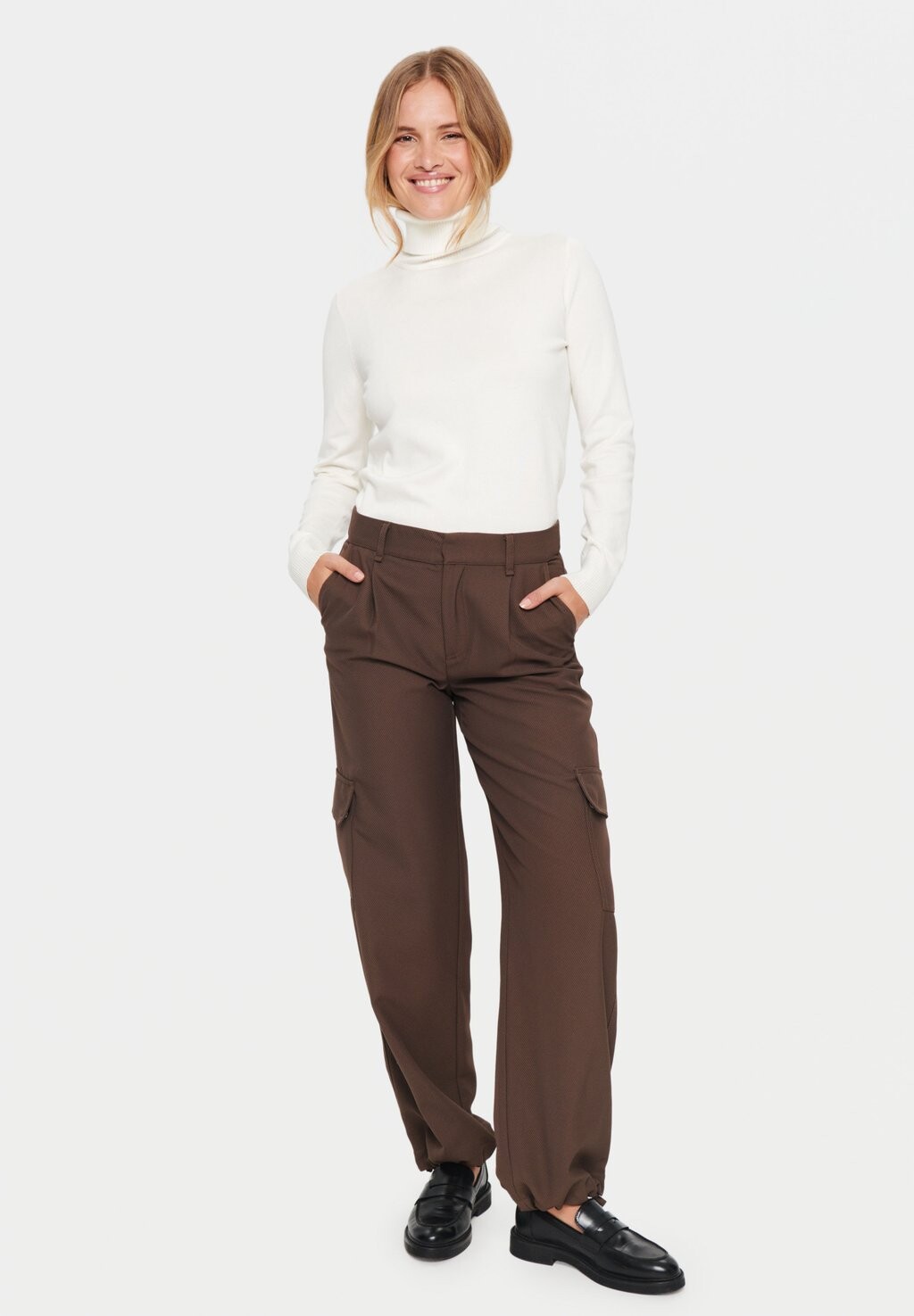 Свитшот Saint Tropez MILASZ ROLLNECK, цвет ice 
Свитшот Saint Tropez MILASZ ROLLNECK, цвет ice