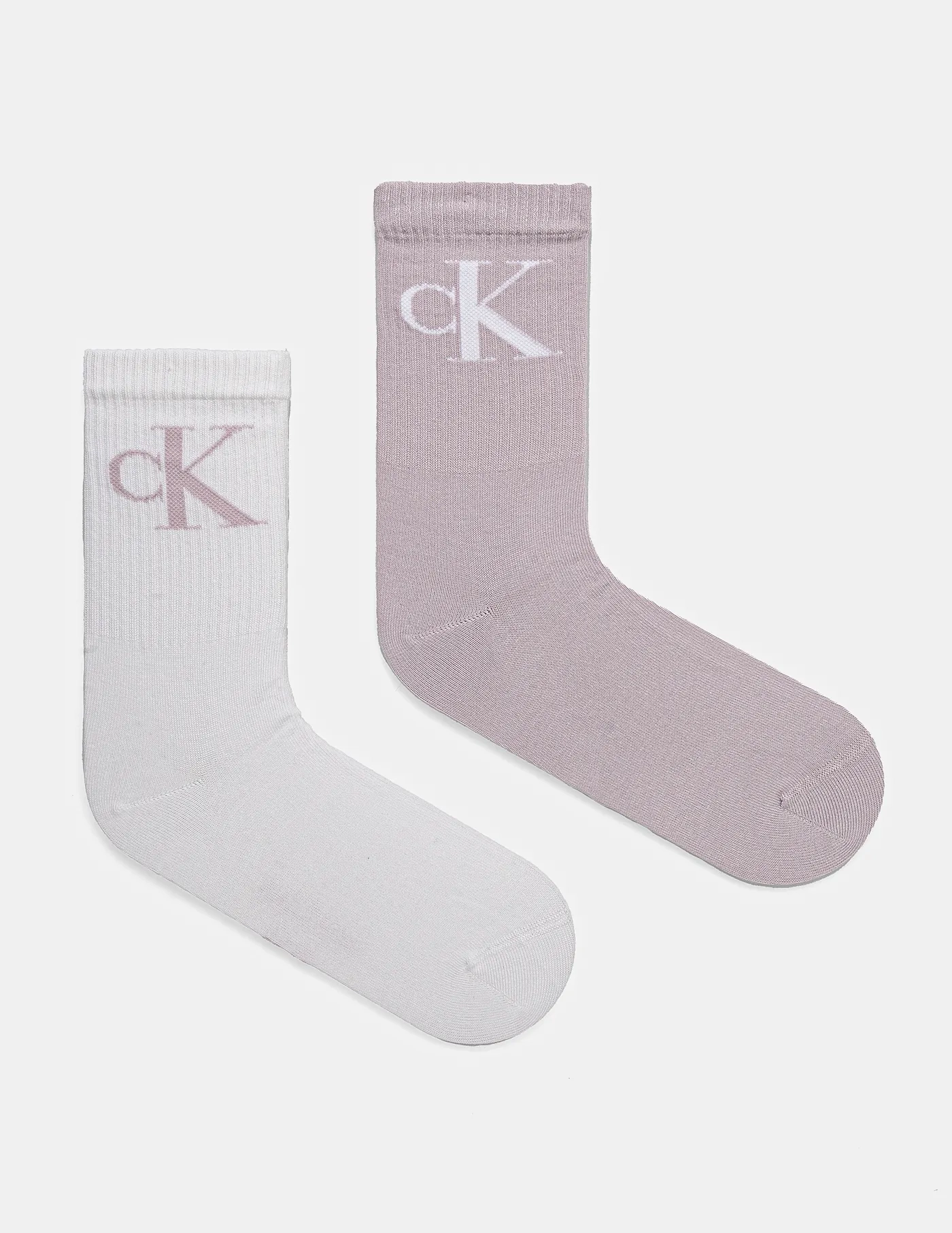 2 упаковки носков Calvin Klein Jeans, фиолетовый 
2 упаковки носков Calvin Klein Jeans, фиолетовый