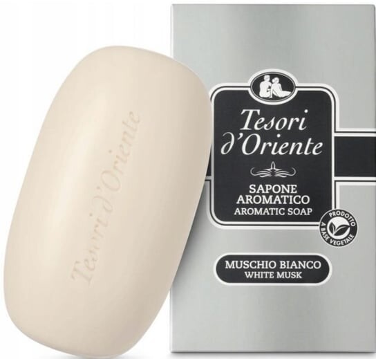 Кусковое мыло, Muschio Bianco, 125г Tesori d'Oriente
Кусковое мыло, Muschio Bianco, 125г Tesori d'Oriente