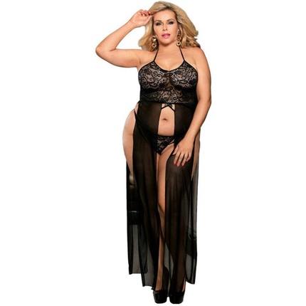 Subblime Queen Plus Size Комплект верхней части и трусиков-танга 200 г Subblime Queen Plus Size
Subblime Queen Plus Size Комплект верхней части и трусиков-танга 200 г Subblime Queen Plus Size