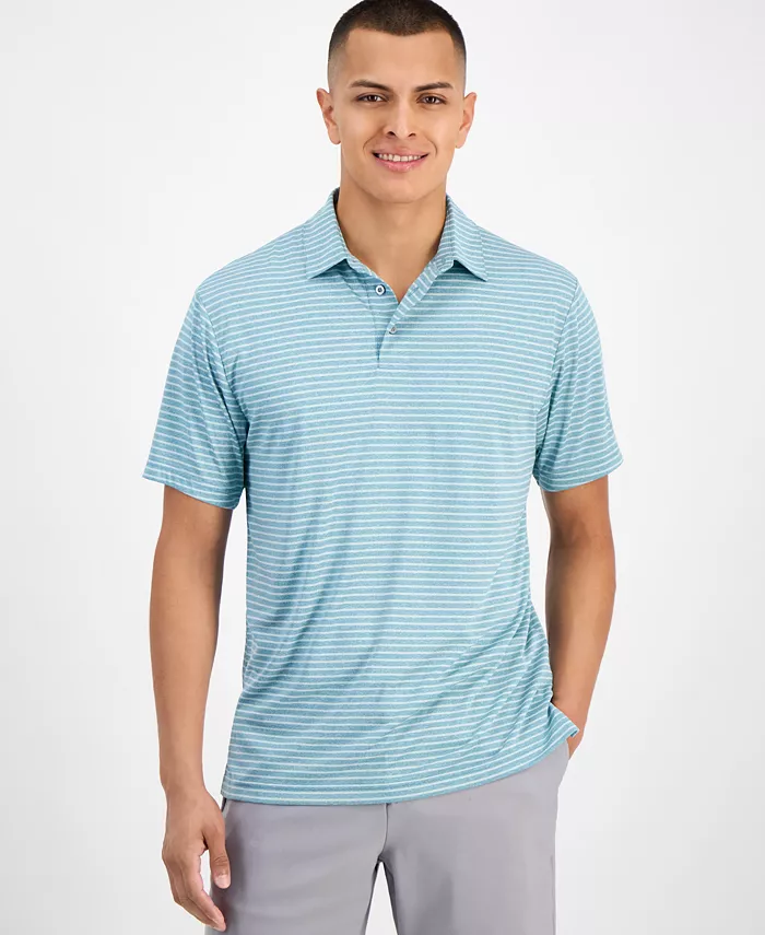 Мужская поло для гольфа в рубчик с полосками Pga Tour, синий
Мужская поло для гольфа в рубчик с полосками Pga Tour, синий