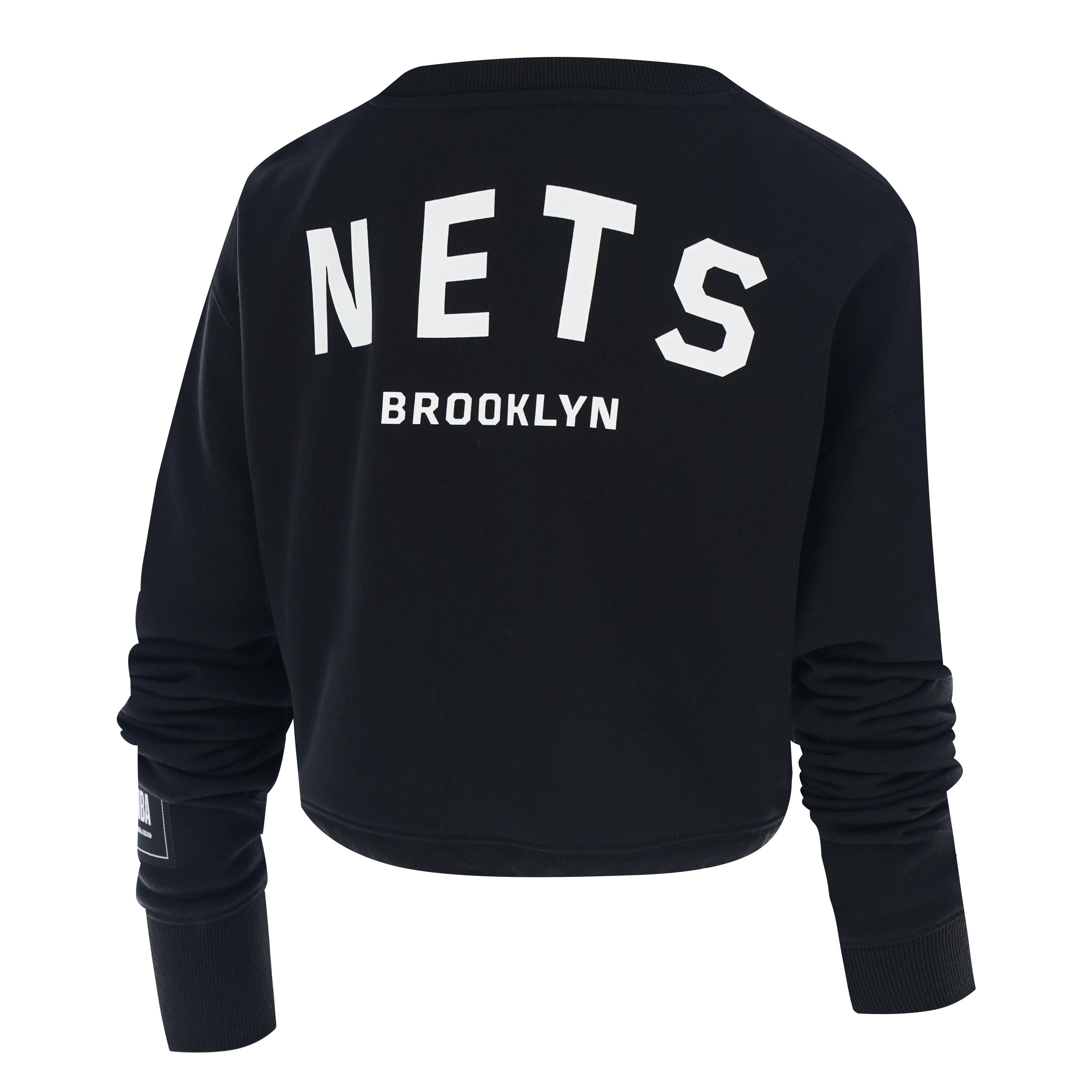 NBA Толстовка Brooklyn Nets женская черная
NBA Толстовка Brooklyn Nets женская черная