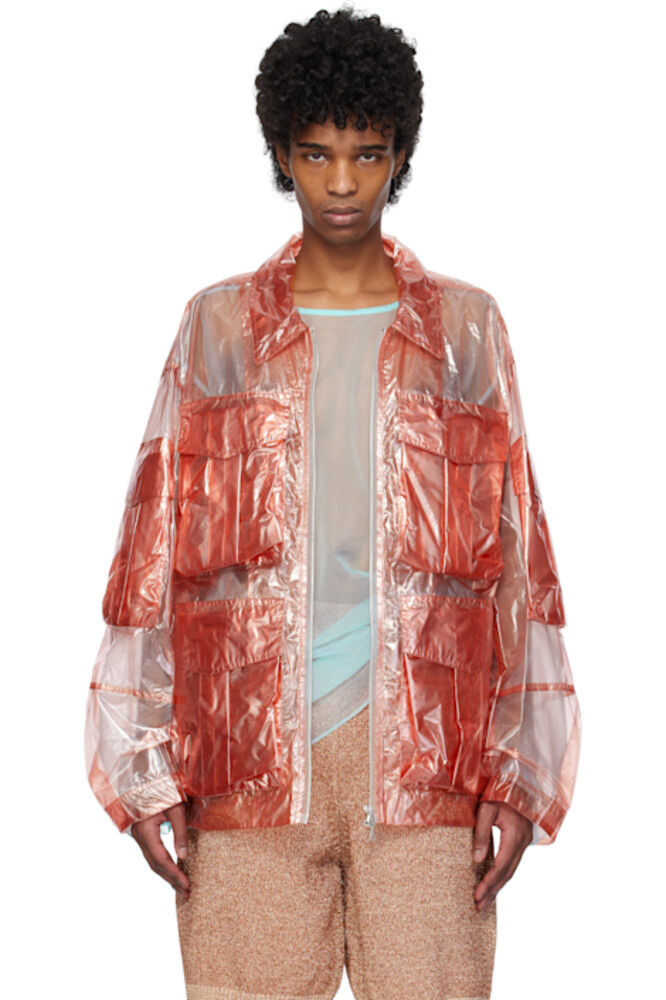 Прозрачная куртка оранжевого цвета с эффектом перекрашивания Dries Van Noten, Оранжевый, Прозрачная куртка оранжевого цвета с эффектом перекрашивания Dries Van Noten
Прозрачная куртка оранжевого цвета с эффектом перекрашивания Dries Van Noten, Оранжевый, Прозрачная куртка оранжевого цвета с эффектом перекрашивания Dries Van Noten