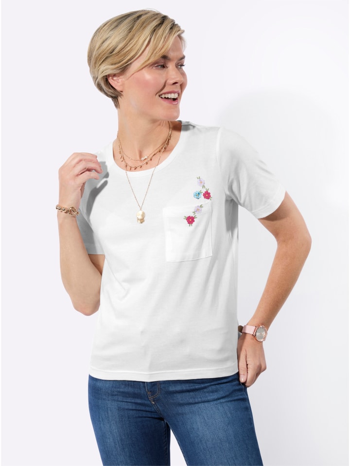 Рубашка с круглым вырезом цвета экрю WITT WEIDEN
Рубашка с круглым вырезом цвета экрю WITT WEIDEN