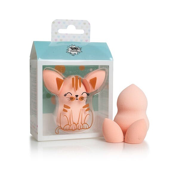 Спонжи для макияжа кошек, блендер + 2 мини 1 шт Power Girl
Спонжи для макияжа кошек, блендер + 2 мини 1 шт Power Girl