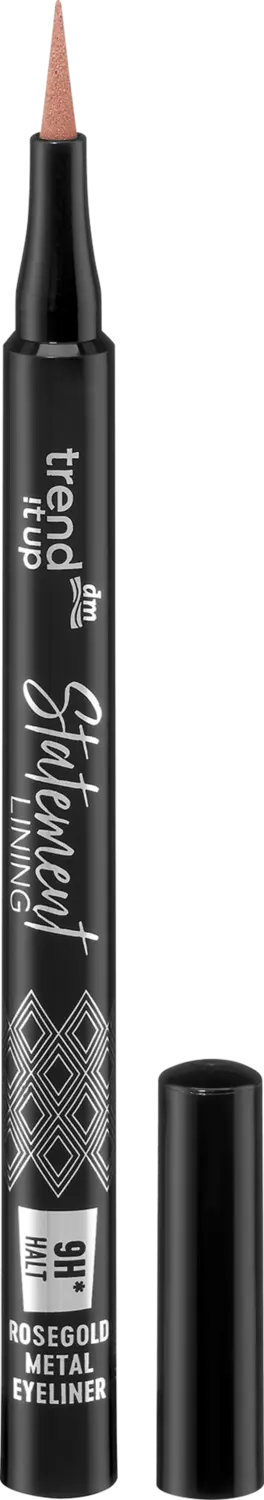 Подводка для глаз trend !t up Eyeliner Statement Lining 030 Rose Gold, 1 ml
Подводка для глаз trend !t up Eyeliner Statement Lining 030 Rose Gold, 1 ml