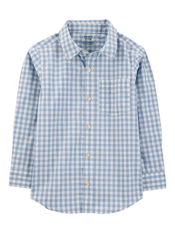 Рубашка carter's, светло-синий 
Рубашка carter's, светло-синий