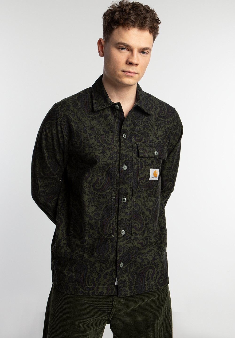 Рубашка Carhartt WIP, зеленая
Рубашка Carhartt WIP, зеленая