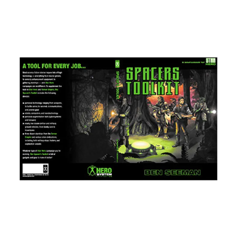 Spacers Toolkit, Star Hero (5th Edition), мягкая обложка
Spacers Toolkit, Star Hero (5th Edition), мягкая обложка