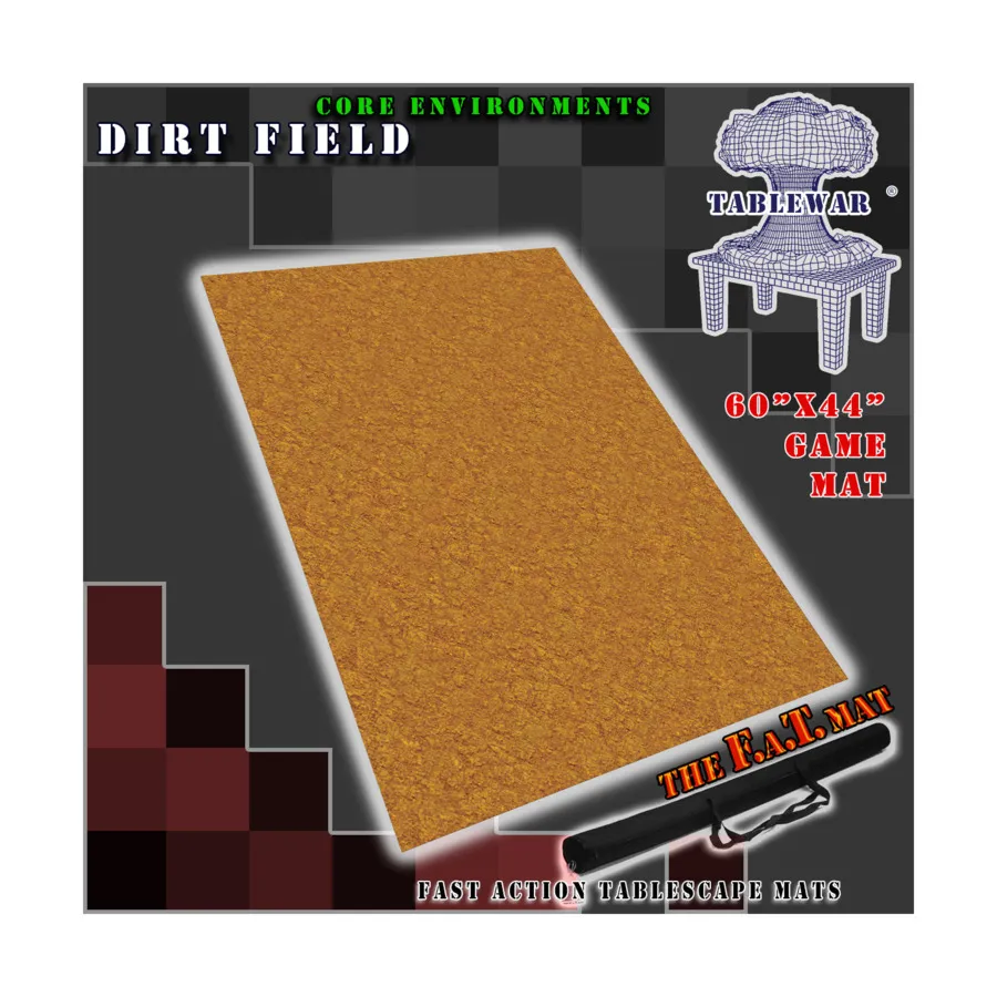 60 x 44 дюйма — грунтовое поле, F.A.T. Mats - 60 x 44 Inches (Tablewar)
60 x 44 дюйма — грунтовое поле, F.A.T. Mats - 60 x 44 Inches (Tablewar)