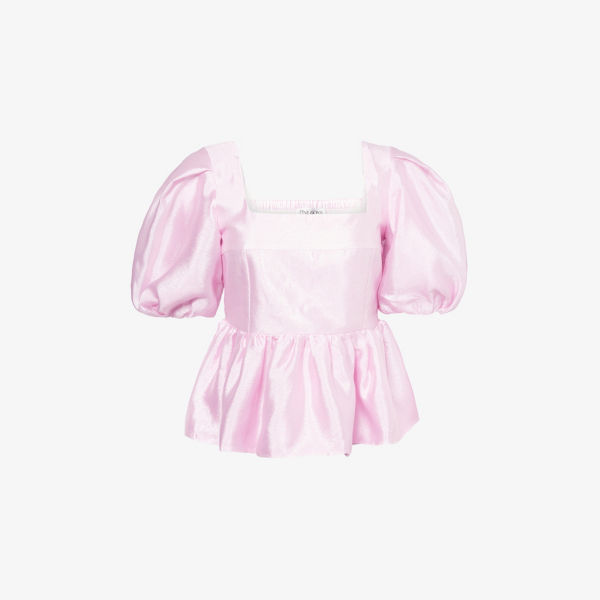 Топ Stine Goya с пышными рукавами, розовый 
Топ Stine Goya с пышными рукавами, розовый