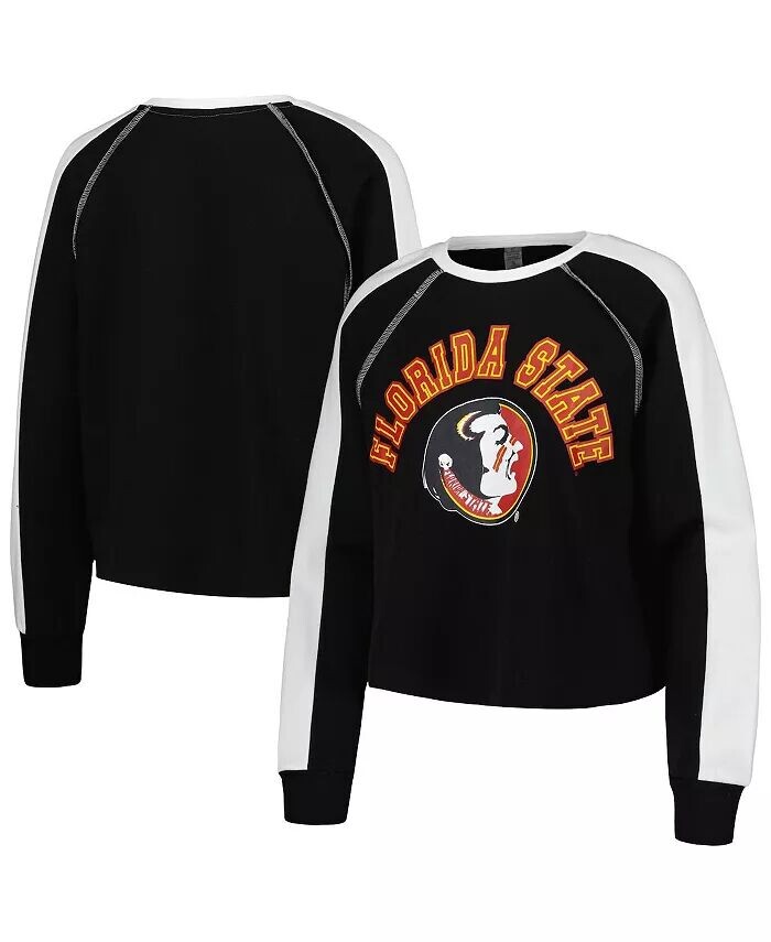 Женский укороченный пуловер с регланами черного цвета Florida State Seminoles Blindside Gameday Couture
Женский укороченный пуловер с регланами черного цвета Florida State Seminoles Blindside Gameday Couture