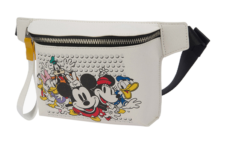 LINING Дисней, совместная поясная сумка из полиуретана унисекс белая
LINING Дисней, совместная поясная сумка из полиуретана унисекс белая