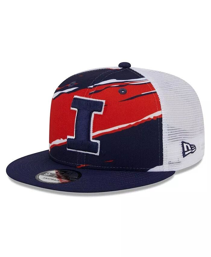 Мужская темно-синяя кепка Illinois Fighting Illini Tear Trucker 9FIFTY Snapback New Era, синий
Мужская темно-синяя кепка Illinois Fighting Illini Tear Trucker 9FIFTY Snapback New Era, синий