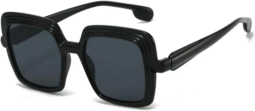 Солнцезащитные очки для мужчин и женщин - защита UV400 - цветные градиентные линзы, большая оправа для занятий спортом на открытом воздухе и вождения DSVIGF, Black
Солнцезащитные очки для мужчин и женщин - защита UV400 - цветные градиентные линзы, большая оправа для занятий спортом на открытом воздухе и вождения DSVIGF, Black