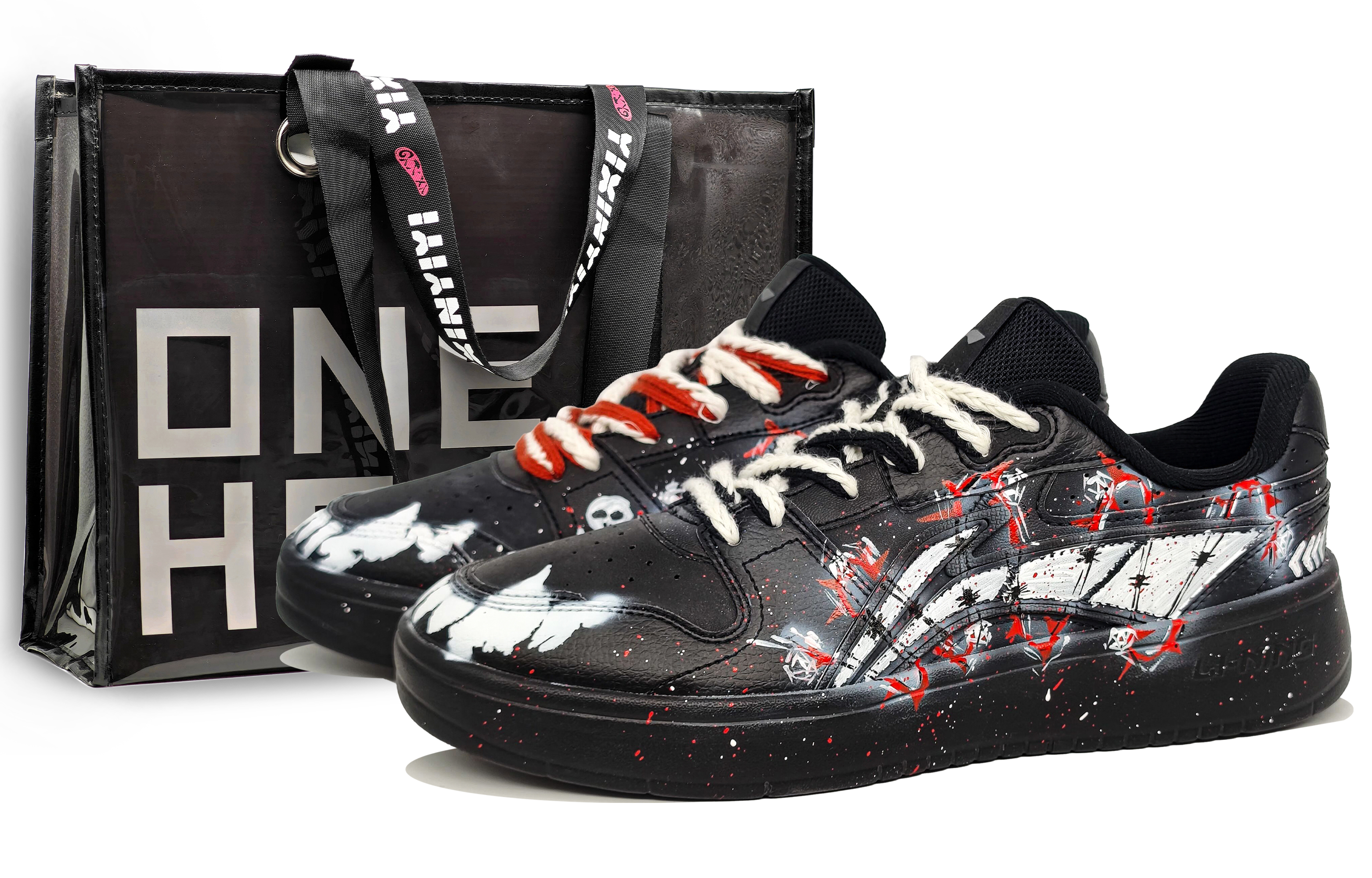 LINING Кроссовки для скейтбординга Acer Truncatum с антискользящей амортизацией и износостойкостью, мужские, черно-красные
LINING Кроссовки для скейтбординга Acer Truncatum с антискользящей амортизацией и износостойкостью, мужские, черно-красные