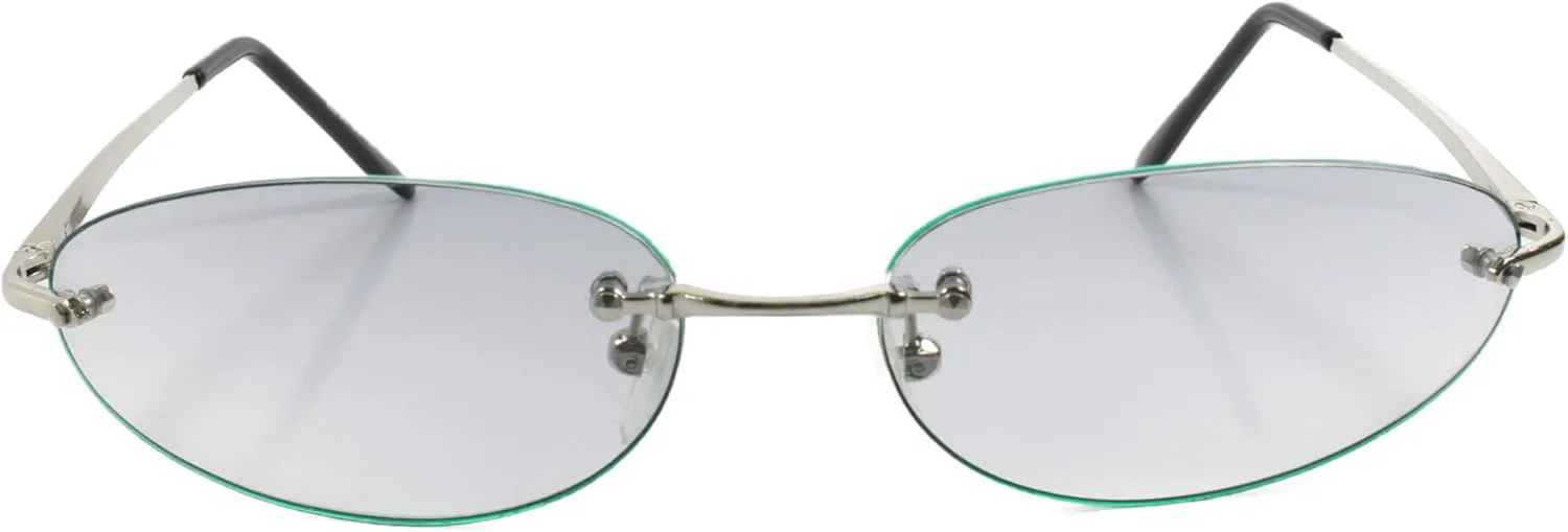 Винтажные ретро солнцезащитные очки с линзами светлого оттенка, модные, цвета оружейной стали, овальные, для мужчин и женщин Generic, Silver & Light Gray
Винтажные ретро солнцезащитные очки с линзами светлого оттенка, модные, цвета оружейной стали, овальные, для мужчин и женщин Generic, Silver & Light Gray