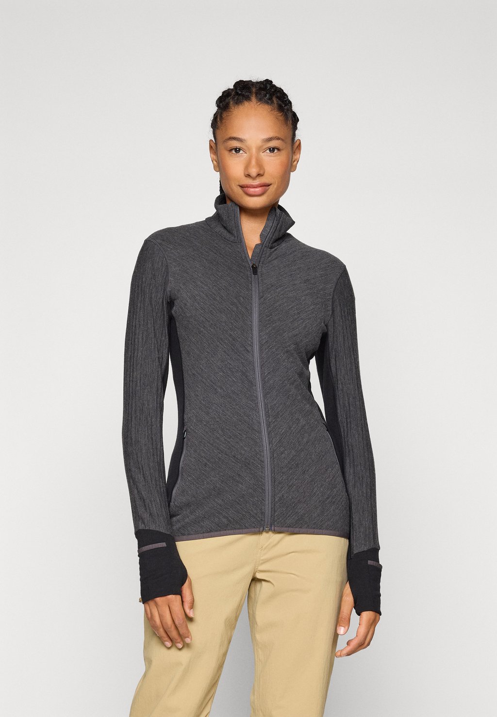 Тренировочная куртка DESCENDER ZIP icebreaker, темно-серый
Тренировочная куртка DESCENDER ZIP icebreaker, темно-серый