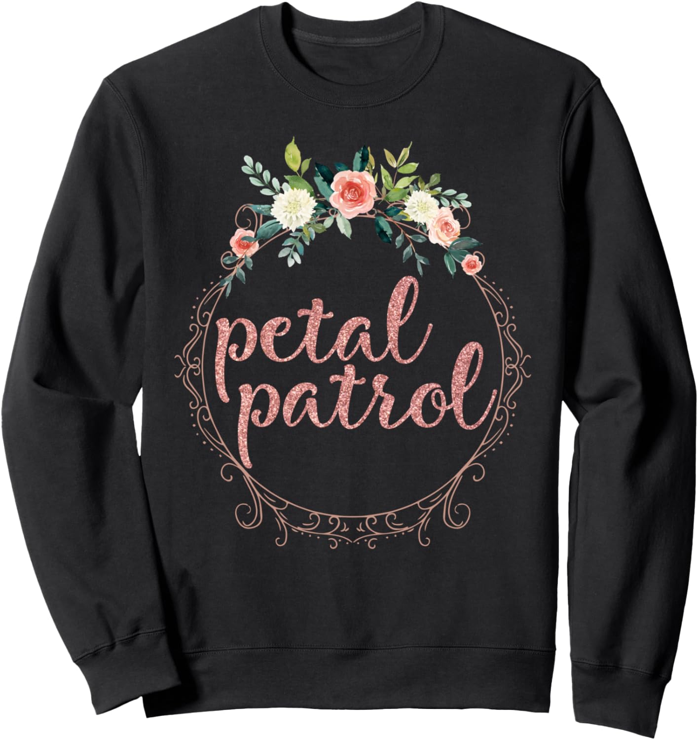 Толстовка Petal Patrol Flower Girl Cute Wedding Gifts, черный
Толстовка Petal Patrol Flower Girl Cute Wedding Gifts, черный