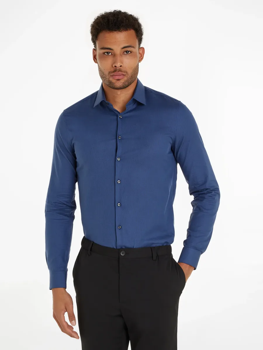 Рубашка с длинными рукавами Calvin Klein "TONAL STRUCTURE SLIM SHIRT", цвет Delta Blue
Рубашка с длинными рукавами Calvin Klein "TONAL STRUCTURE SLIM SHIRT", цвет Delta Blue