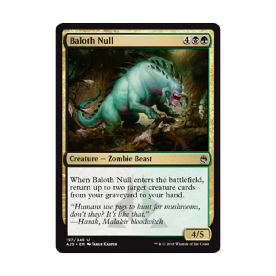 CCG Балот Нуль (U), MTG - Masters 25
CCG Балот Нуль (U), MTG - Masters 25