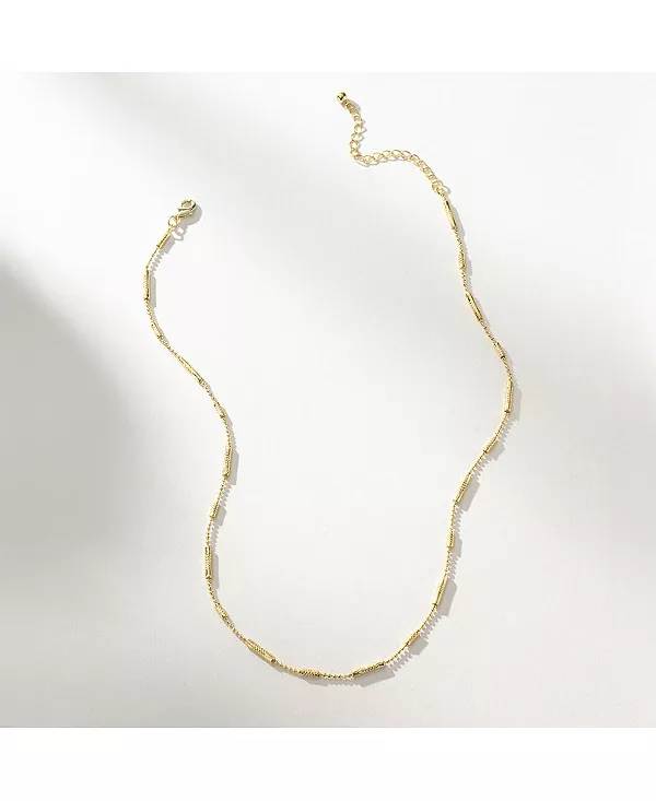 Ожерелье-Цепочка с покрытием из 14-каратного золота, готовое к сочетанию Uncommon James, gold
Ожерелье-Цепочка с покрытием из 14-каратного золота, готовое к сочетанию Uncommon James, gold