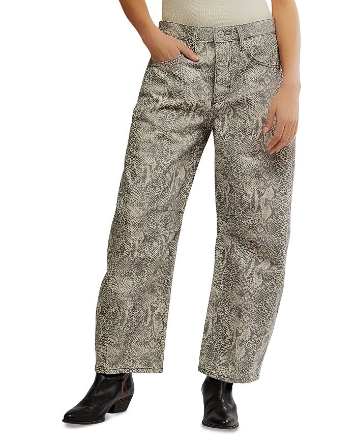 We The Free Джинсы с расклешенными штанинами Good Luck Leopard в расцветке Snake Combo Free People, коричневый
We The Free Джинсы с расклешенными штанинами Good Luck Leopard в расцветке Snake Combo Free People, коричневый