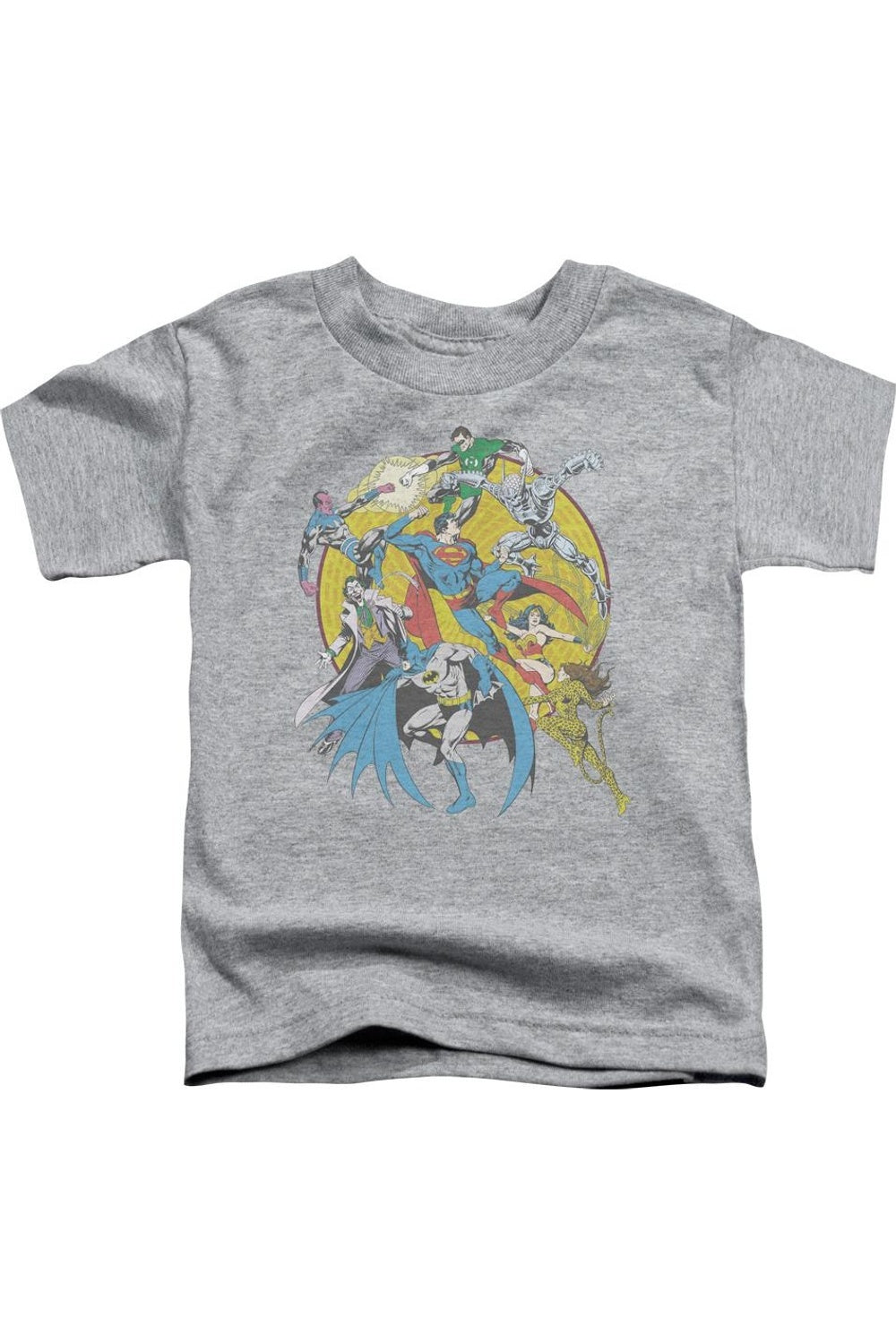 Футболка с крутящимся принтом DC Comics для малышей Gildan, Athletic Heather
Футболка с крутящимся принтом DC Comics для малышей Gildan, Athletic Heather