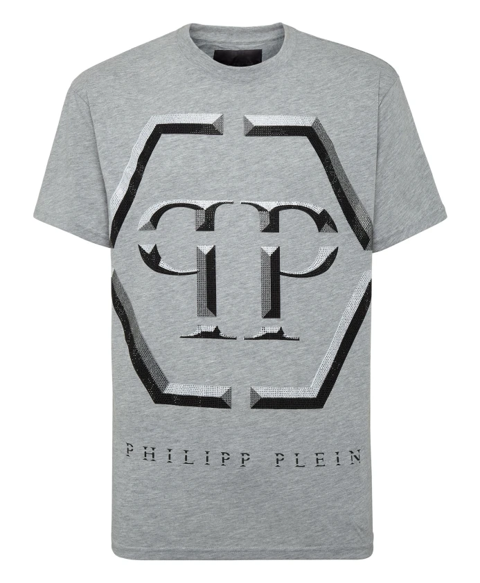 Футболка с короткими рукавами и круглым вырезом Philipp Plein, серый
Футболка с короткими рукавами и круглым вырезом Philipp Plein, серый