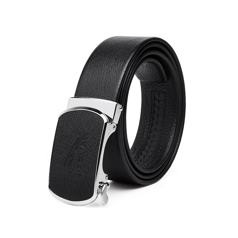 JAGUAR Мужской кожаный ремень из коровьей кожи шириной 3,5 см, Black
JAGUAR Мужской кожаный ремень из коровьей кожи шириной 3,5 см, Black