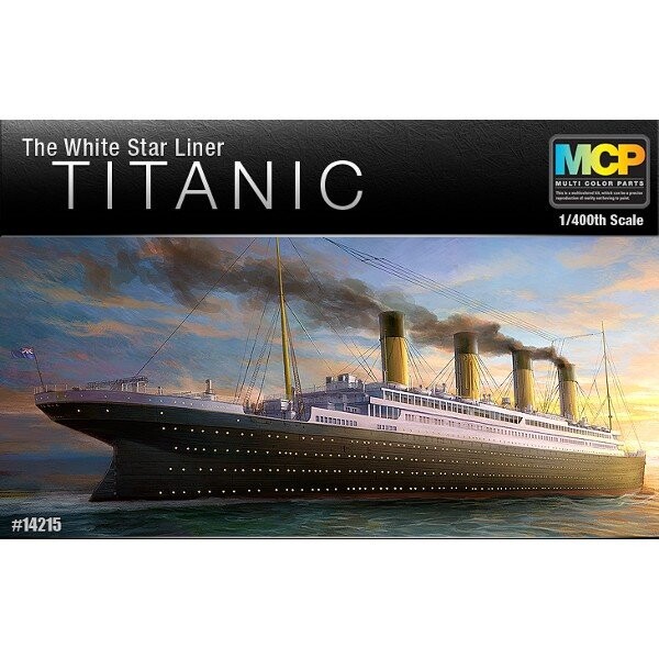 Академия, RMS Titanic White Star Liner, Модельный комплект, 12+ Academy 
Академия, RMS Titanic White Star Liner, Модельный комплект, 12+ Academy
