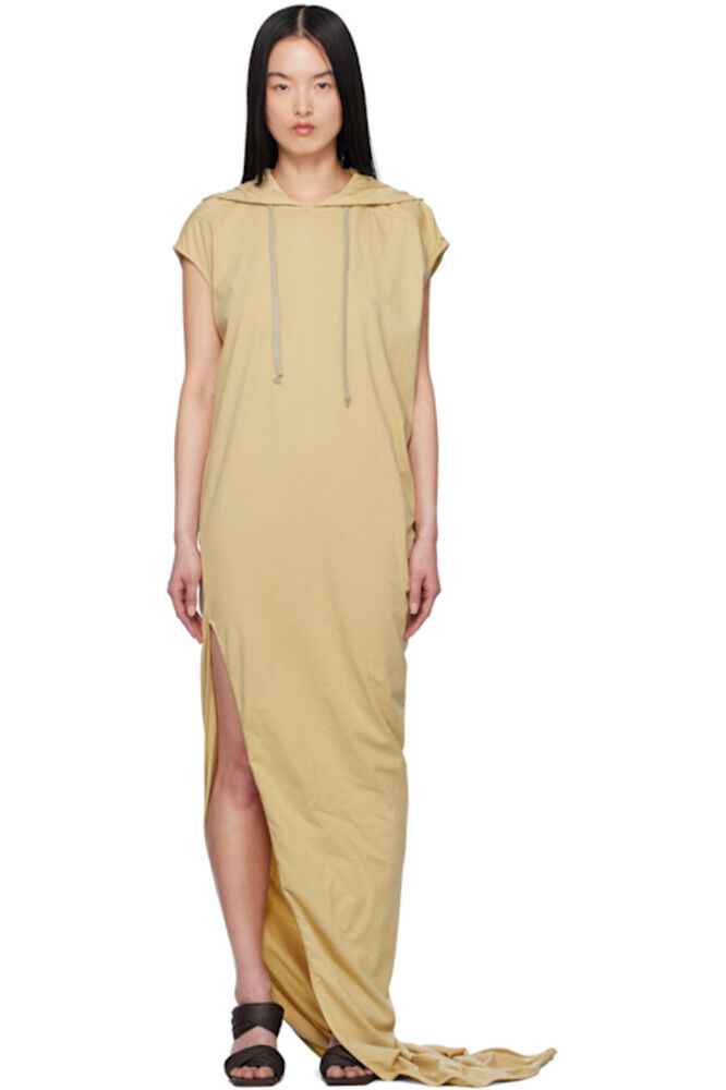 Бежевое платье макси Hollywood Edfu T Rick Owens DRKSHDW
Бежевое платье макси Hollywood Edfu T Rick Owens DRKSHDW