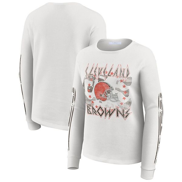 Женская белая футболка с длинным рукавом Cleveland Browns с принтом Wear By Erin Andrews, Белый, Женская белая футболка с длинным рукавом Cleveland Browns с принтом Wear By Erin Andrews
Женская белая футболка с длинным рукавом Cleveland Browns с принтом Wear By Erin Andrews, Белый, Женская белая футболка с длинным рукавом Cleveland Browns с принтом Wear By Erin Andrews