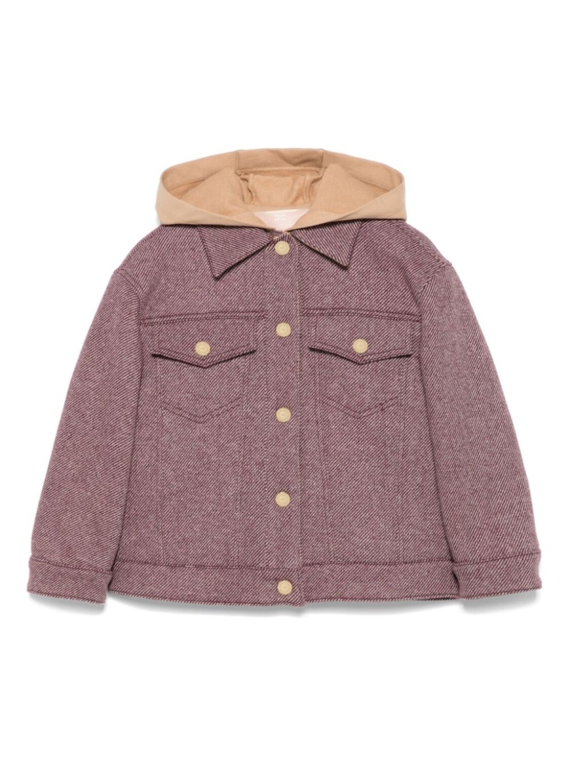 Твиловый жакет Elisabetta Franchi La Mia Bambina, красный 
Твиловый жакет Elisabetta Franchi La Mia Bambina, красный