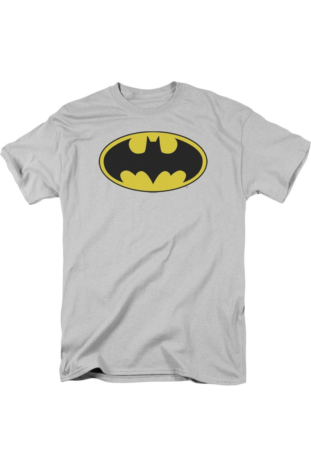Футболка с коротким рукавом и логотипом DC Comics Batman для взрослых Gildan, серебряный
Футболка с коротким рукавом и логотипом DC Comics Batman для взрослых Gildan, серебряный