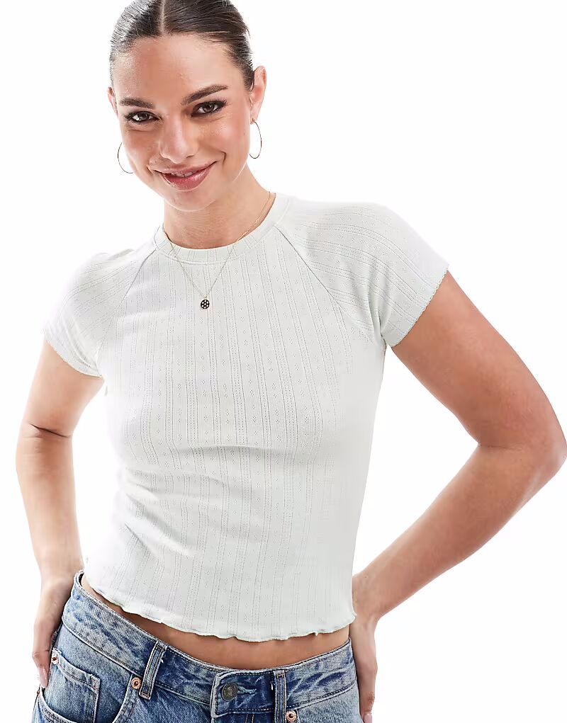 Футболка в мятном цвете с узором «ажурный» Cotton On, Зеленый, Футболка в мятном цвете с узором «ажурный» Cotton On
Футболка в мятном цвете с узором «ажурный» Cotton On, Зеленый, Футболка в мятном цвете с узором «ажурный» Cotton On