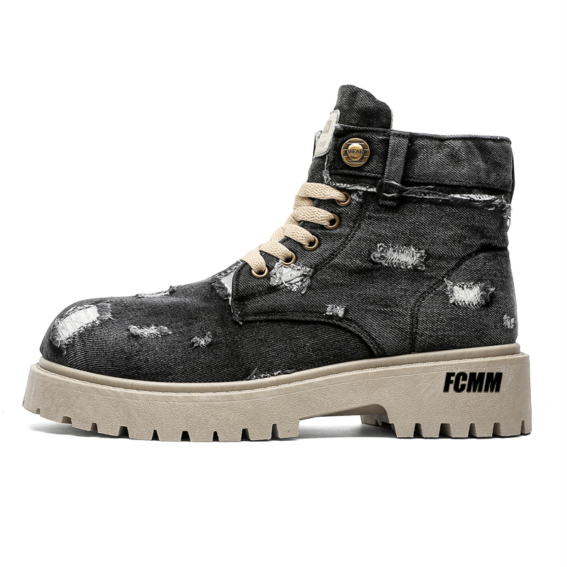 FCMM Мужские ботинки Martin черно-синие, цвет Black
FCMM Мужские ботинки Martin черно-синие, цвет Black