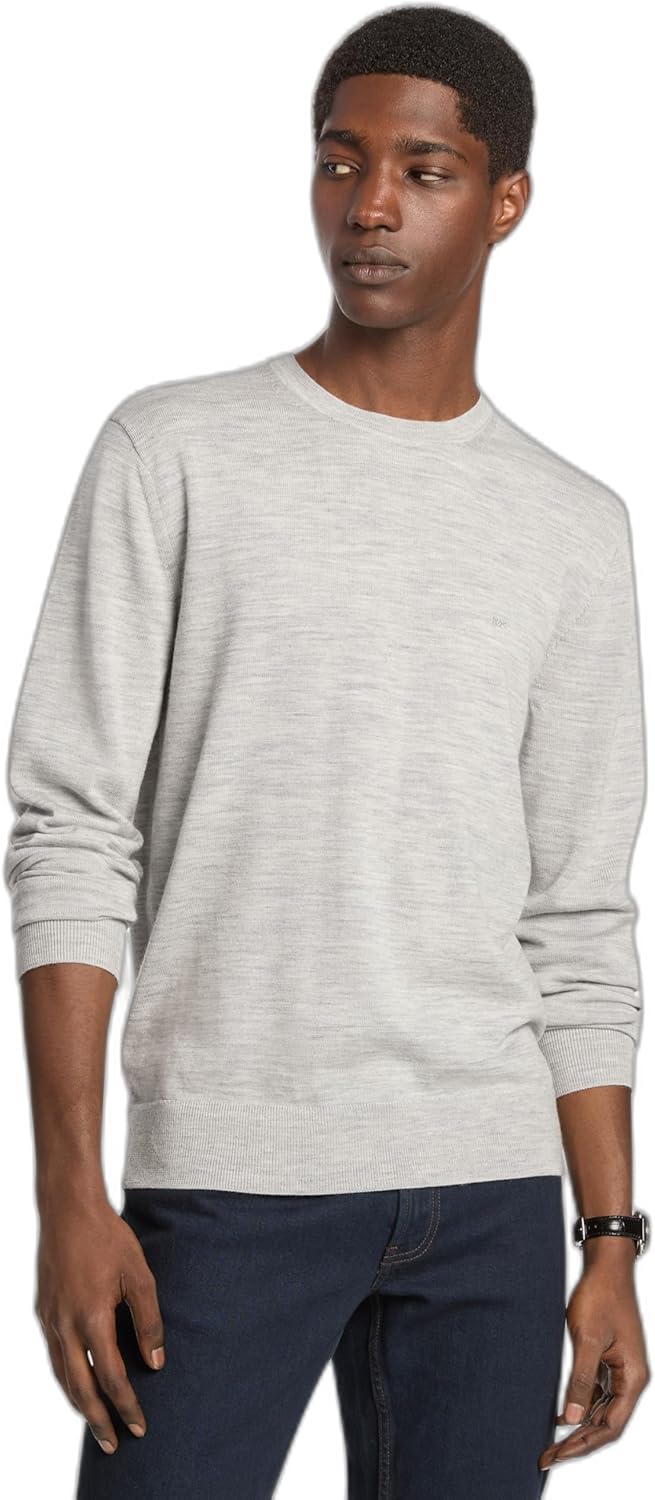 Michael Kors мужской свитер-водолазка из мериноса, Heather Grey
Michael Kors мужской свитер-водолазка из мериноса, Heather Grey